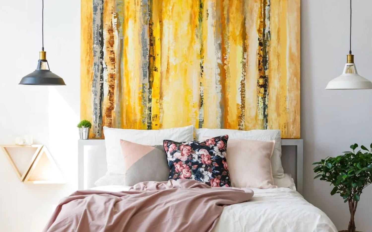 Ιδέες για όμορφη διακόσμηση κρεβατοκάμαρας και άνετο κρεβάτι