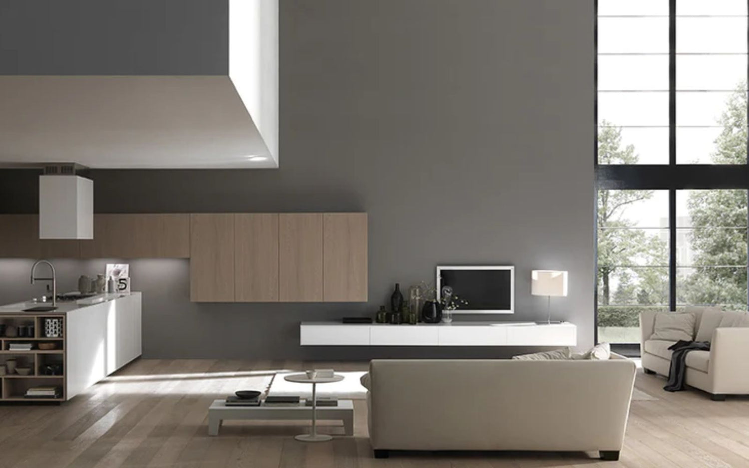 Πως να συνδέσετε σε ενιαίο χώρο την κουζίνα με το σαλόνι όπως οι διακοσμητές