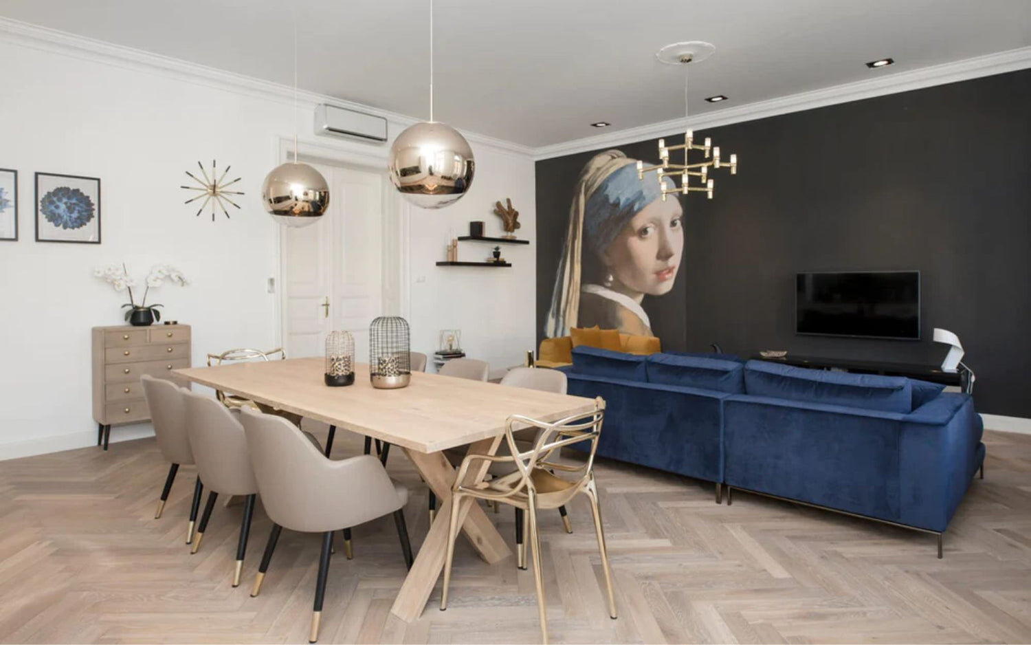 Ένα διαμέρισμα με eclectic interior διάθεση στη Βουδαπέστη