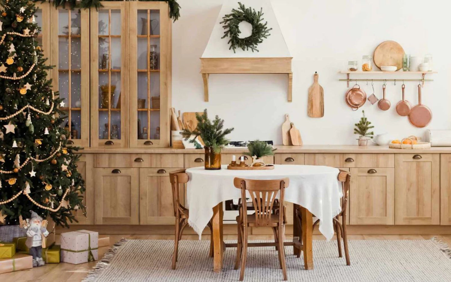 5 Χριστουγεννιάτικες ιδέες διακόσμησης για την Κουζίνα σας