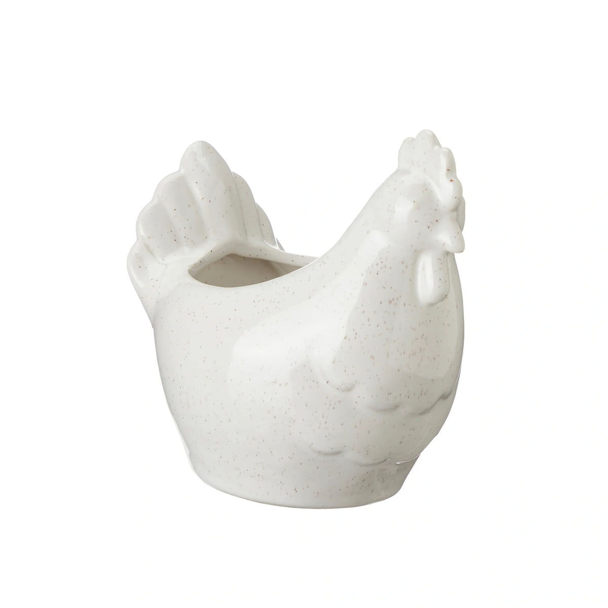 Κασπώ HEA Hen - Πορσελάνη Off White Ø8,5 x 17 x 11 x 15 cm HintsDeco