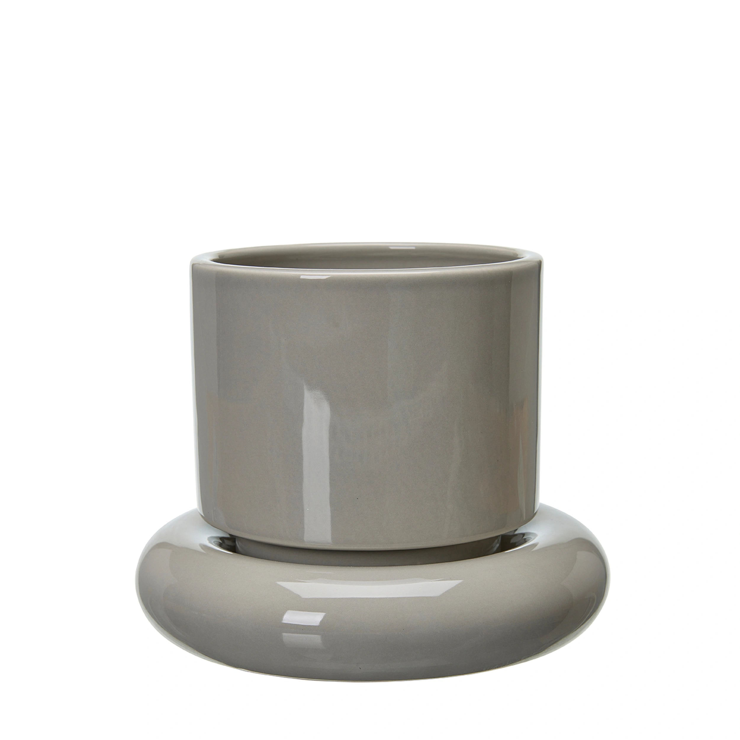 Κασπώ Amara - Δολομίτης Γκρι Ø12,5 x 19 x 15 cm HintsDeco