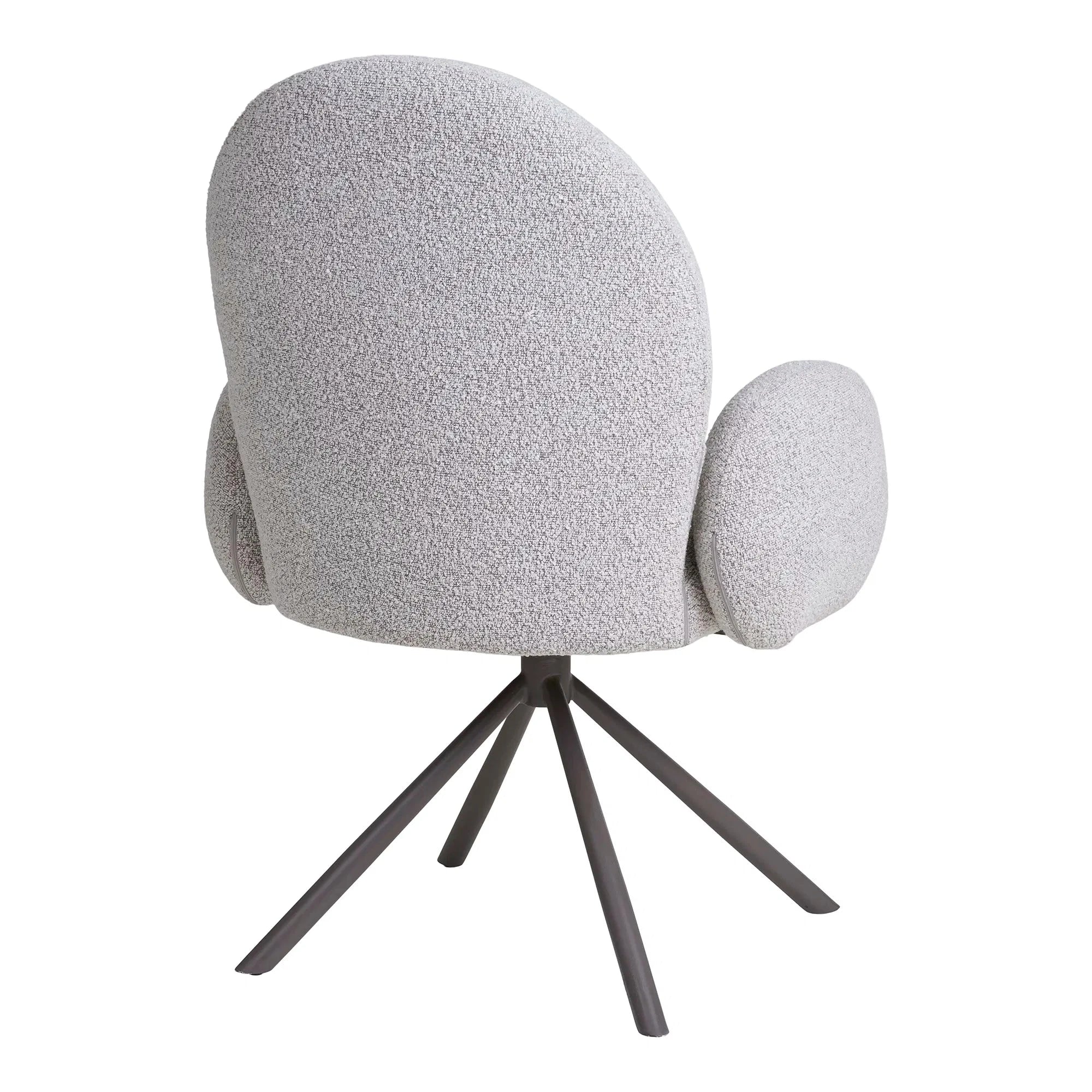 Καρέκλα Τραπεζαρίας Lana / Bouclé / Γκρι W65 x L69 x H91.5 HOUSE NORDIC