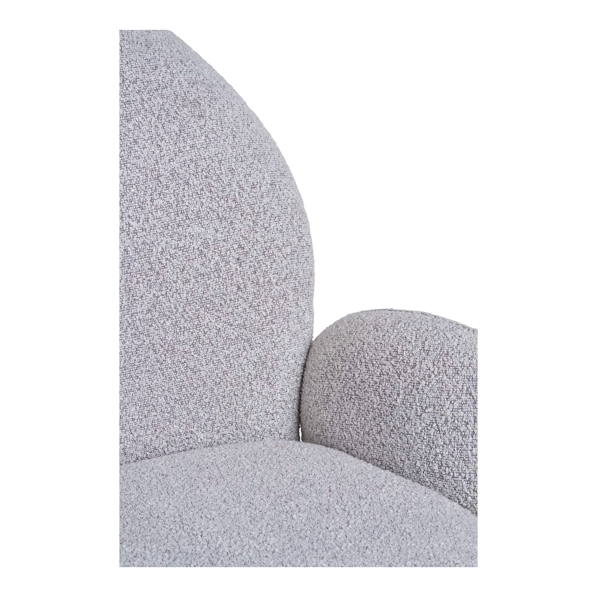 Καρέκλα Τραπεζαρίας Lana / Bouclé / Γκρι W65 x L69 x H91.5 HOUSE NORDIC
