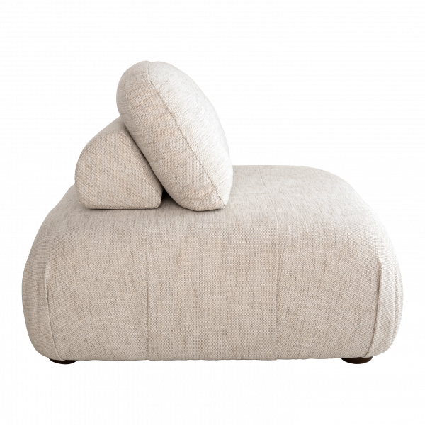 Urban Nature Culture Amsterdam Πάγκος Καναπές/Πολυθρόνα Modular 18%Βισκόζη, 82%Πολυεστέρας Γκρεζ 112x112xH84 cm 101 COPENHAGEN