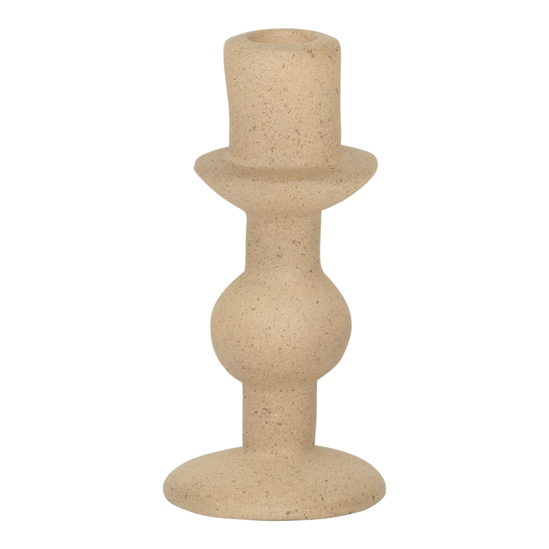 Urban Nature Culture Amsterdam Κηροπήγιο Κηροπήγιο Sisi B Ecomix Μπεζ Ø 6.7 x 14.5 CM Urban Nature Culture Amsterdam