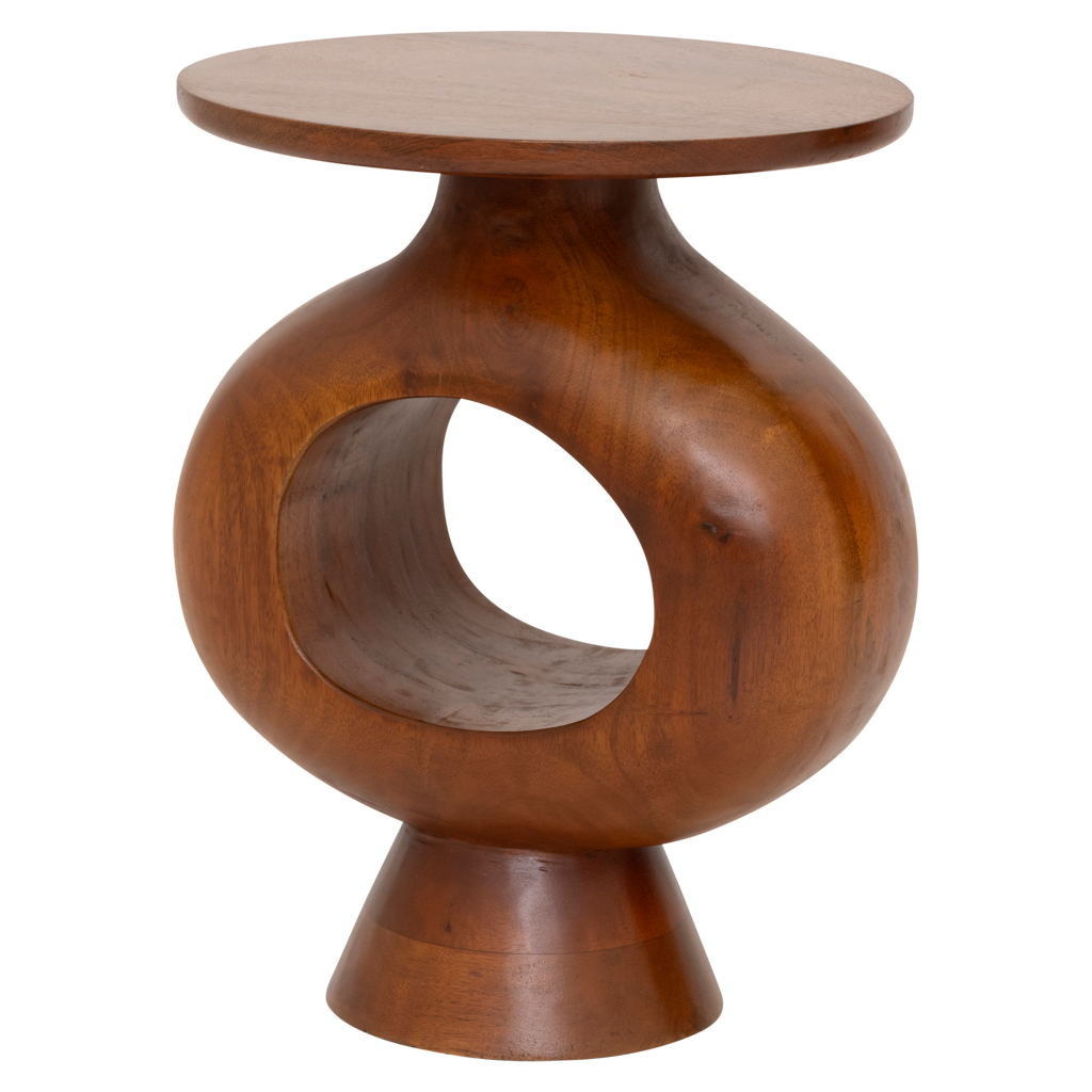 Urban Nature Culture Amsterdam Βοηθητικό Τραπέζι Βοηθητικό Τραπέζι Farren - Mango Wood Ø 30 x 39 CM Urban Nature Culture Amsterdam
