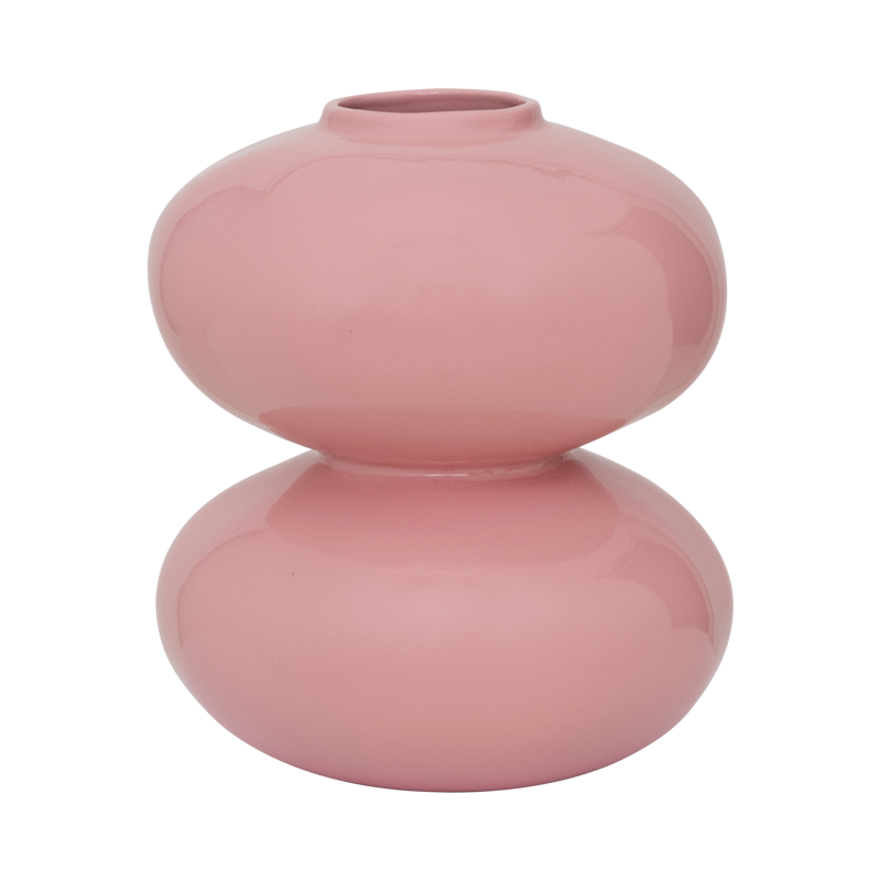 Βάζο Buhle - Κεραμικό Ροζ Ø23 x H28 cm Urban Nature Culture Amsterdam