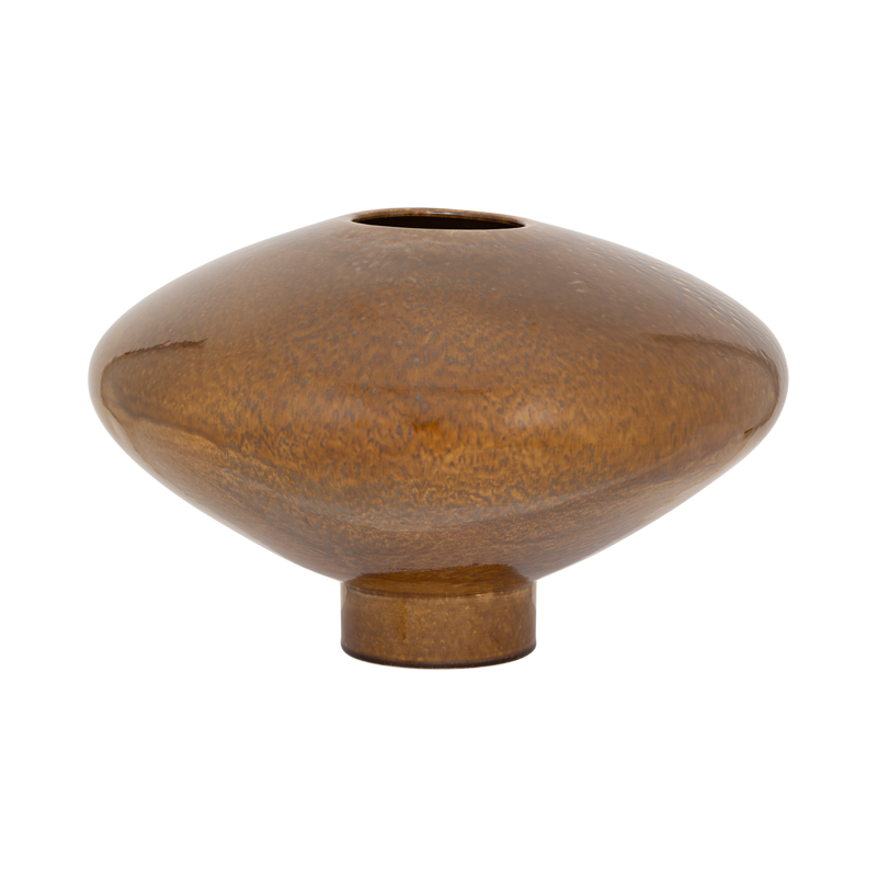 Βάζο Nala - Κεραμικό Καφέ Ø37,5 x H24,5 cm Urban Nature Culture Amsterdam