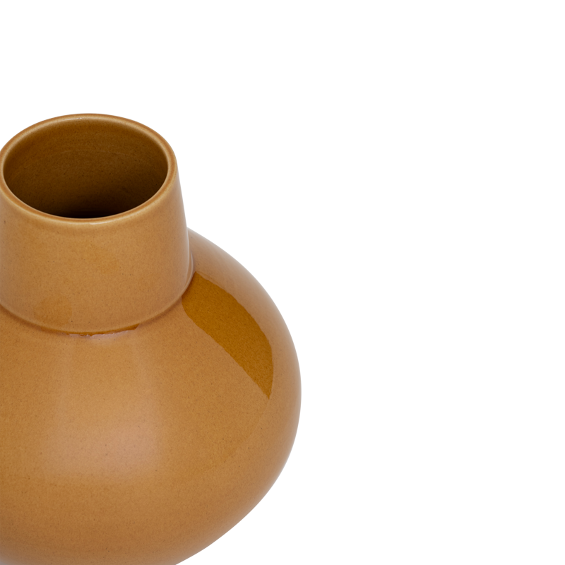 Βάζο Cody - Κεραμικό Ανοιχτό Καφέ Ø24 x H27,5 cm Urban Nature Culture Amsterdam