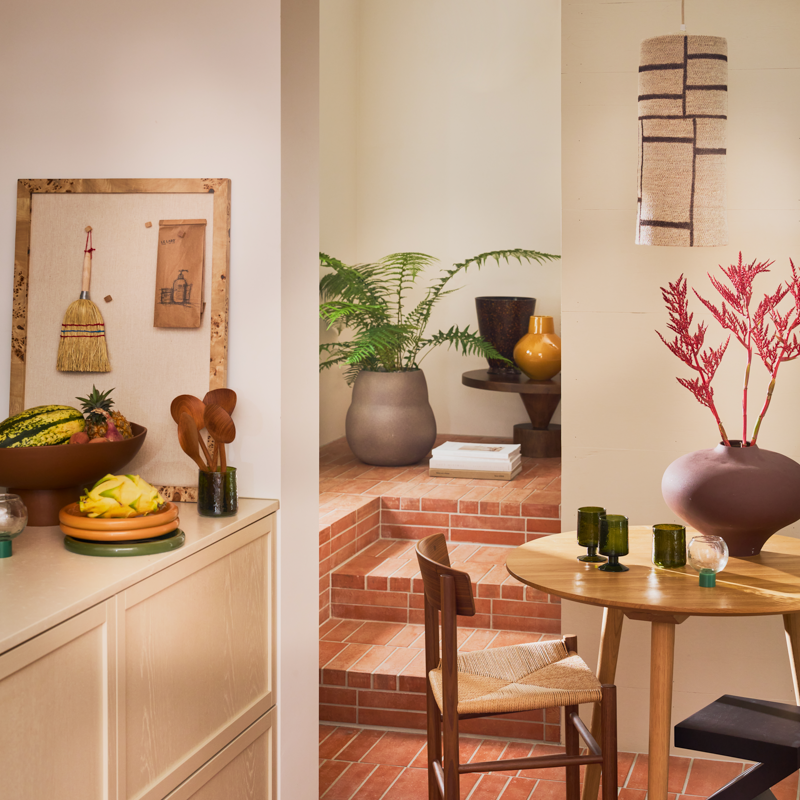 Βάζο Cody - Κεραμικό Ανοιχτό Καφέ Ø24 x H27,5 cm Urban Nature Culture Amsterdam