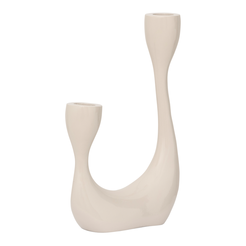 Κηροπήγιο Palesa - Αλουμίνιο Μπεζ 13,5 x 5 x 21,5 cm Urban Nature Culture Amsterdam