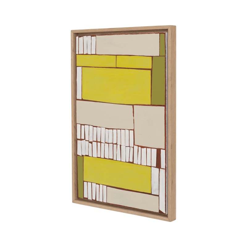 Πίνακας Lesedi - Ξύλινο Πλαίσιο Πολύχρωμος 44 x 4 x 64 cm Urban Nature Culture Amsterdam