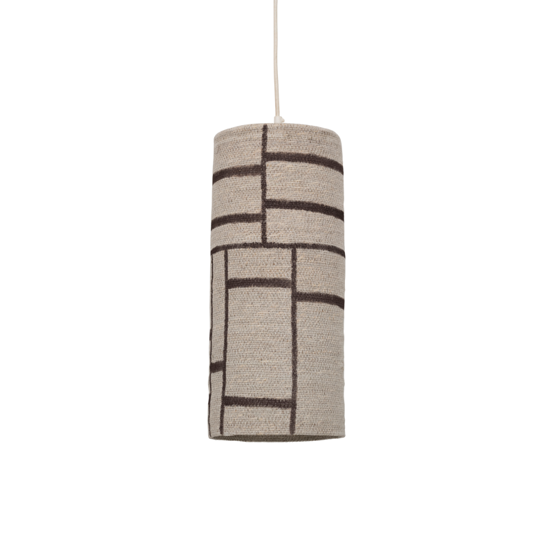 Φωτιστικό Οροφής Nene - Seagrass Καφέ Μπεζ Ø21 x H51 cm Urban Nature Culture Amsterdam