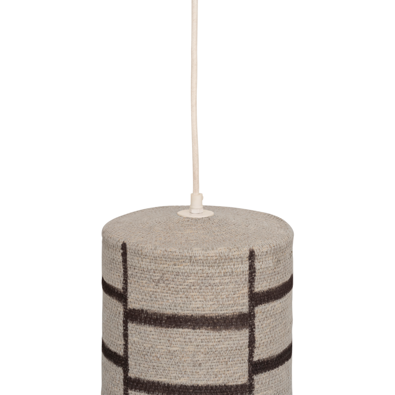 Φωτιστικό Οροφής Nene - Seagrass Καφέ Μπεζ Ø21 x H51 cm Urban Nature Culture Amsterdam