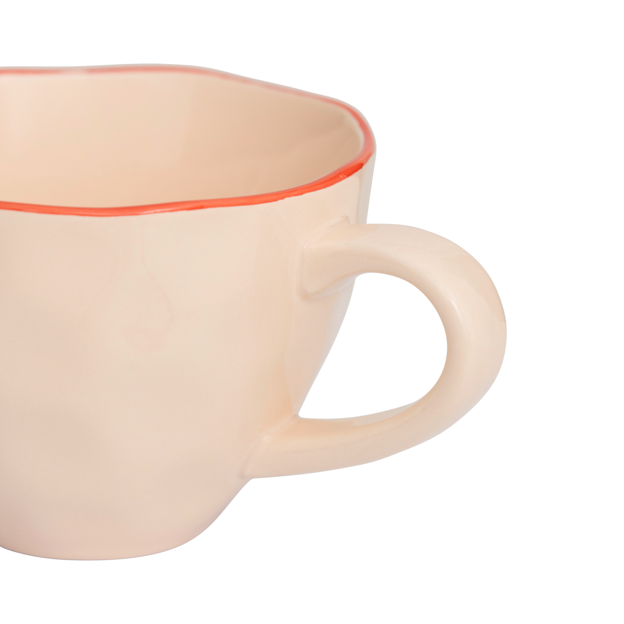 Κούπα Για Καπουτσίνο / Τσάι Good Morning - Κεραμική Ροζ Ø11 x H8 cm Urban Nature Culture Amsterdam