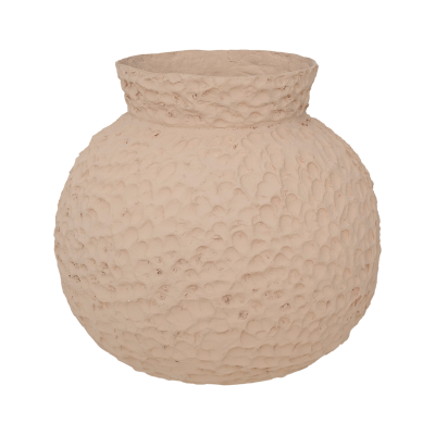 Διακοσμητικό Δοχείο Gala Cotton Μache Μπεζ Ø 37x 36cm Urban Nature Culture Amsterdam