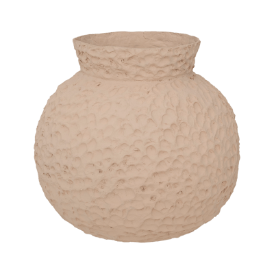 Διακοσμητικό Δοχείο Gala Cotton Μache Μπεζ Ø 37x 36cm Urban Nature Culture Amsterdam