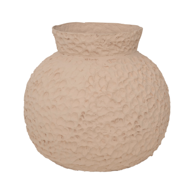 Διακοσμητικό Δοχείο Gala Cotton Μache Μπεζ Ø 37x 36cm Urban Nature Culture Amsterdam