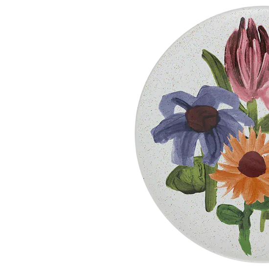 Πιάτο Hanako - Κεραμικό Πολύχρωμο Ø21 cm Urban Nature Culture Amsterdam