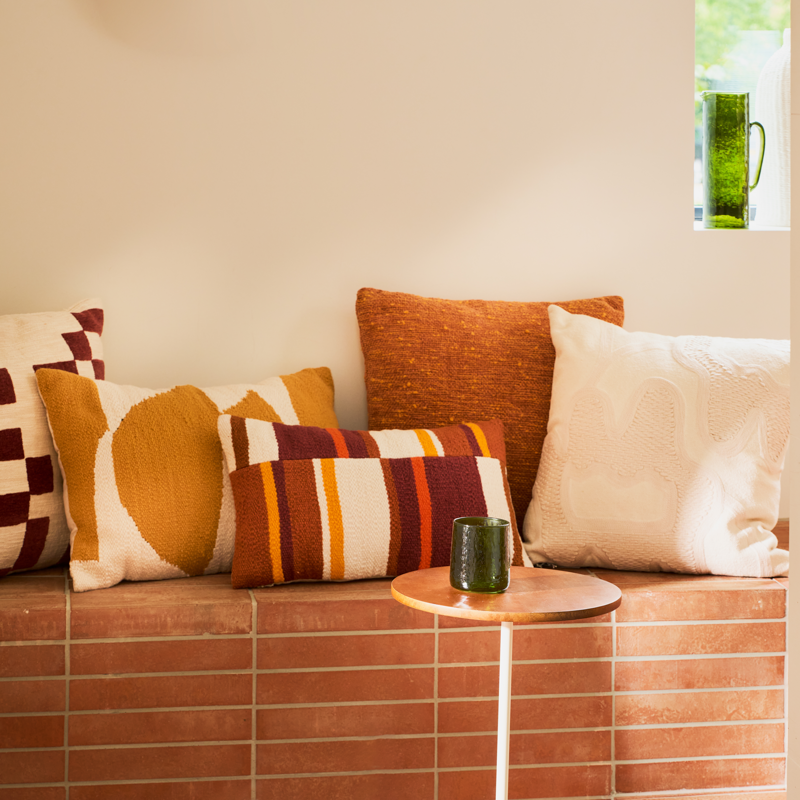 Ποτήρι Νερού Hammered Banana Palm - Γυάλινο Πράσινο Ø8,5 x H9,5 cm Urban Nature Culture Amsterdam