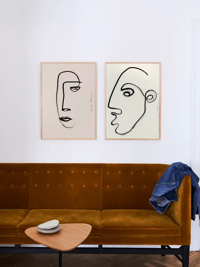 Πόστερ, LouLou Avenue, These Days 30x40 cm, Μπεζ/Μαύρο Sustainable Paper, Paper Collective