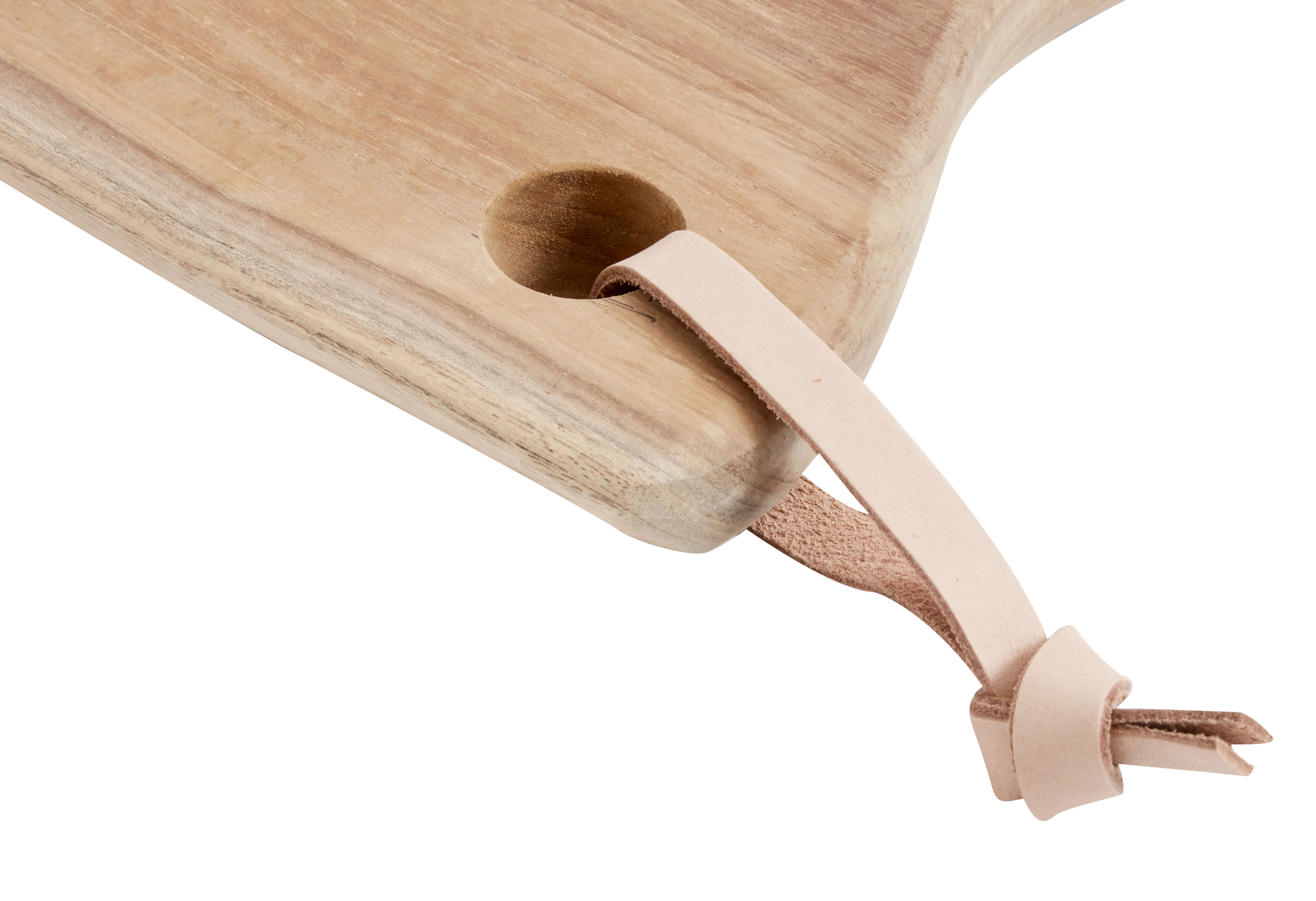 MUUBS Δίσκος Κοπής Δίσκος Κοπής Lyon Φυσικό Ξύλο Teak W25xL70xH3 cm MUUBS