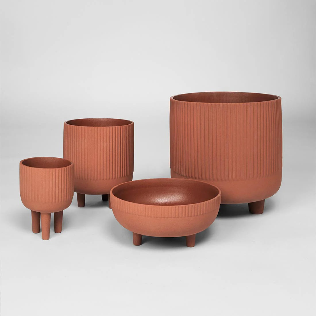 KRISTINA DAM studio Διακοσμητικό Μπολ Διακοσμητικό Mπολ, Medium, Ø24XH11CM, Κεραμιδή, Τερακότα, KRISTINA DAM studio