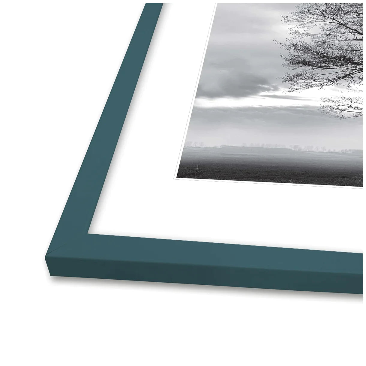 INCADO Κορνίζα Κορνίζα Nordic Line Slim Kalypso Ξύλο Σκούρο Μπλε Ακ. Γυαλί 30x40 cm INCADO