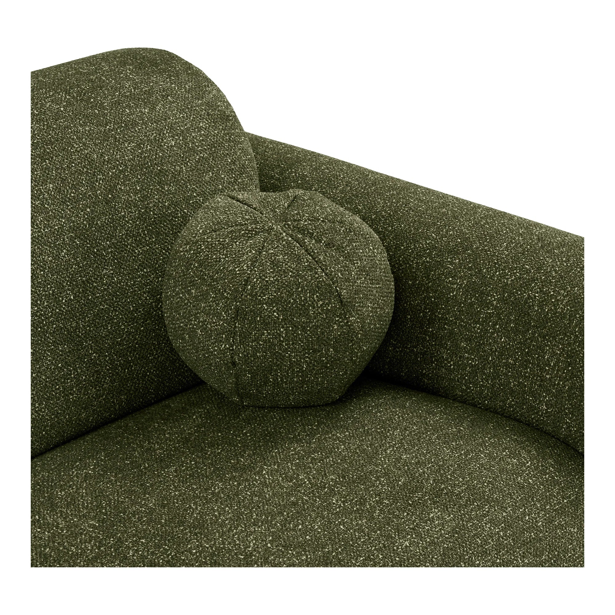 With Two Cushions, Right Facing, Olive Πράσινο W300 x L109 - 177cm x H75x HOUSE NORDIC