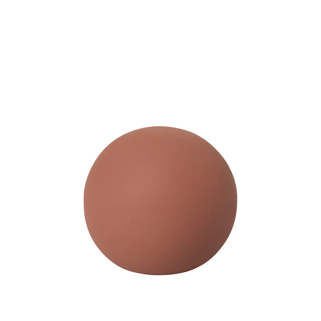 Γλυπτό Κεραμικό Globe Medium Τερακότα Ø23XH22CM KRISTINA DAM studio