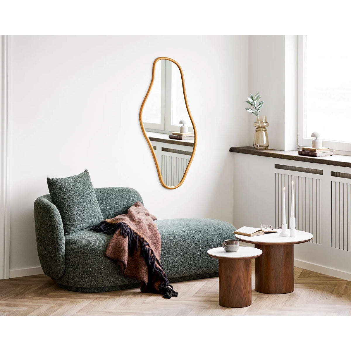 Mykonos Daybed Πράσινο – Ανάκλιντρο Π88 × Μ175 × Υ70 cm HOUSE NORDIC