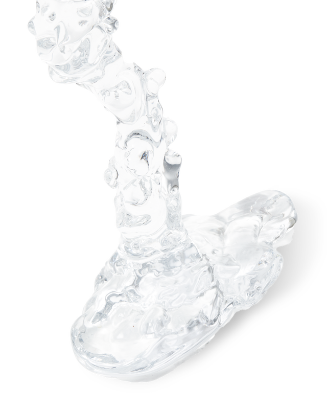 POLSPOTTEN Κηροπήγιο Κηροπήγιο Drip L Γυάλινο L14xW8xH25 cm POLSPOTTEN