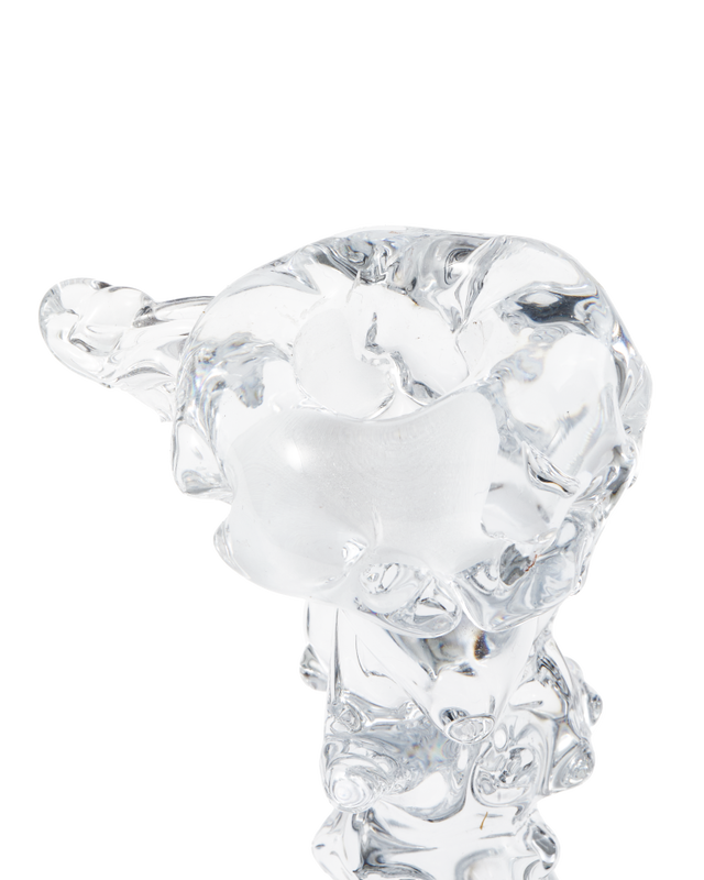 POLSPOTTEN Κηροπήγιο Κηροπήγιο Drip L Γυάλινο L14xW8xH25 cm POLSPOTTEN