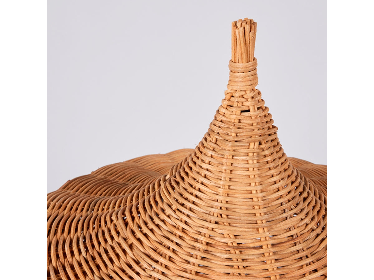 Broste Copenhagen Καλάθι Pallas Καλάθι Αποθήκευσης σετ 2 τμχ Ρατάν Φυσικό Ø40XH62 cm Broste Copenhagen