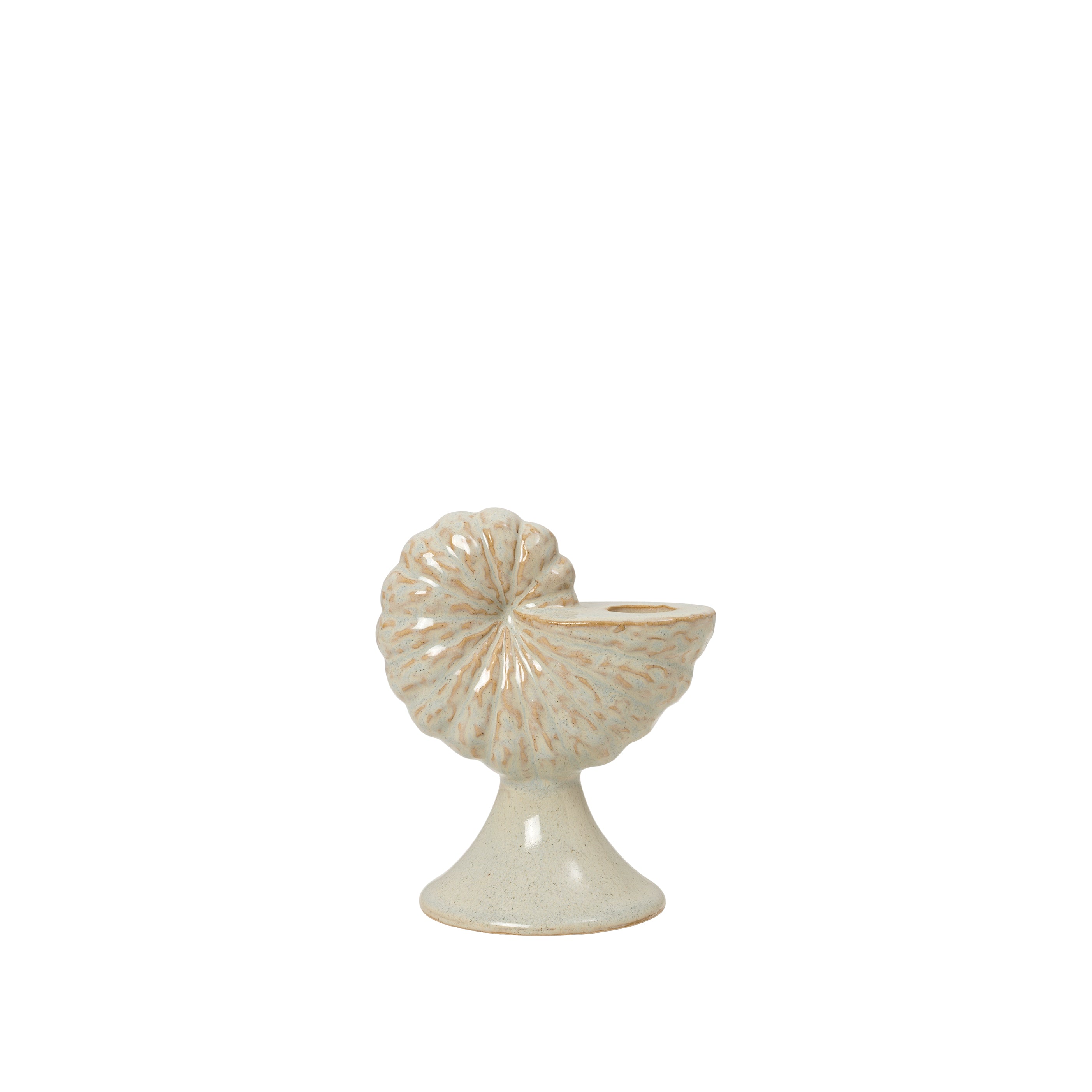 ff White Reactive Glazed Κεραμικό W9 x L12,5 x H15 cm Broste Copenhagen