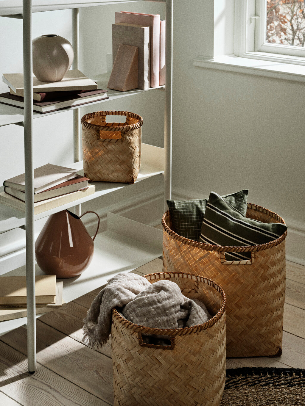 Broste Copenhagen Βάζο Βάζο Leda Κεραμικό Μπεζ Taupe H15 Ø15cm Broste Copenhagen