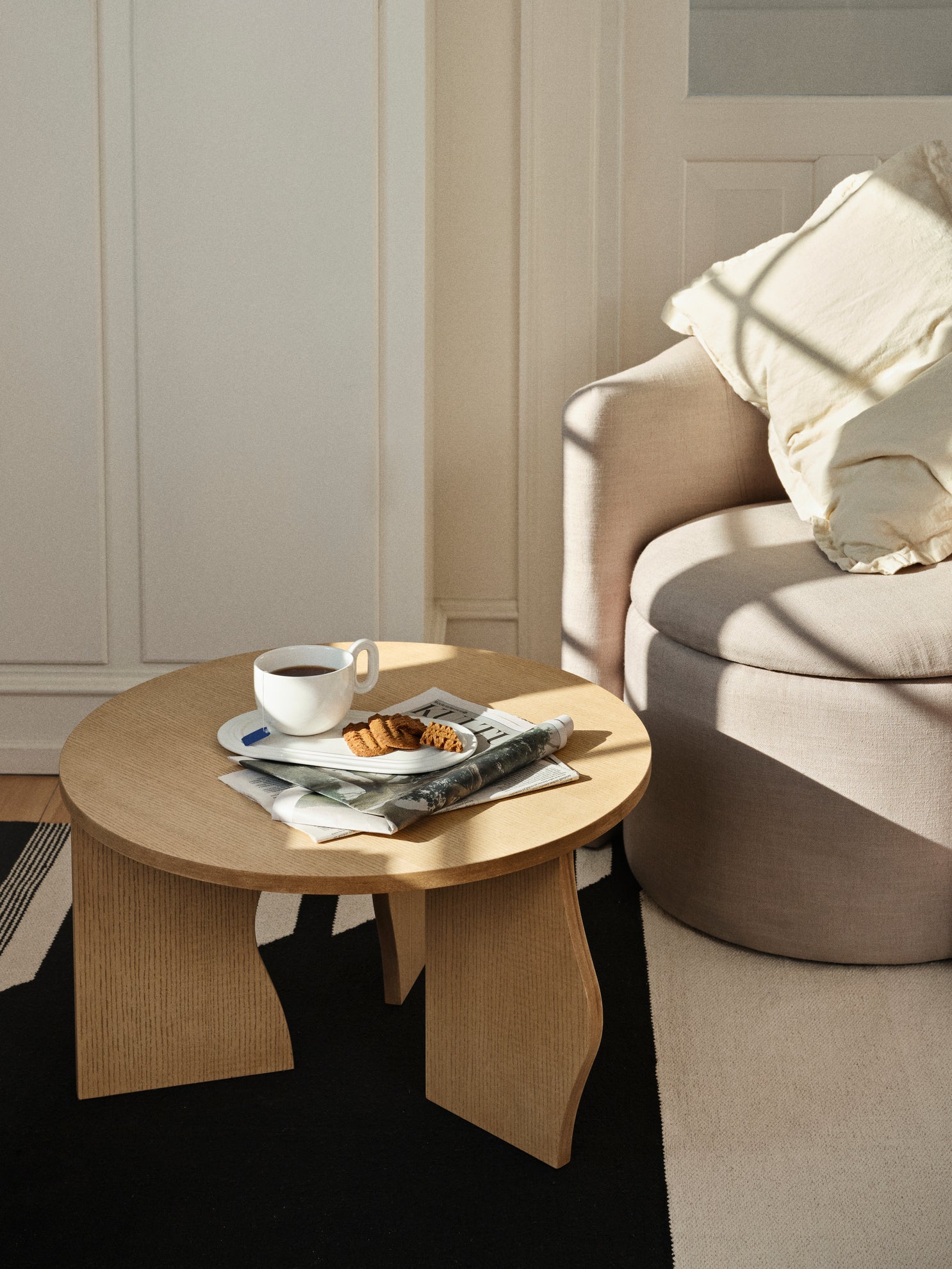 Broste Copenhagen Κούπα Stevns Πήλινο Φλυτζάνι Άσπρο H7.3 Ø10 cm Broste Copenhagen