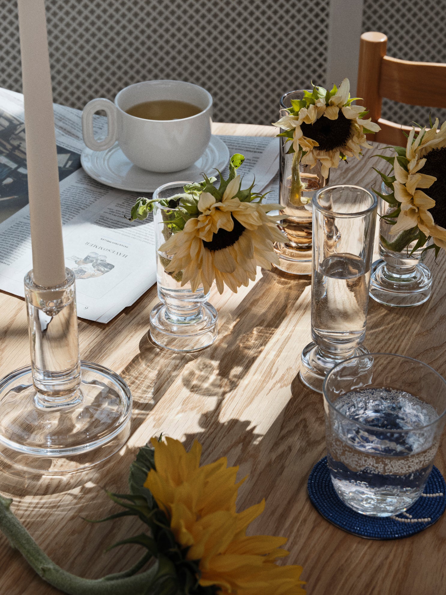 Broste Copenhagen Κούπα Stevns Πήλινο Φλυτζάνι Άσπρο H7.3 Ø10 cm Broste Copenhagen