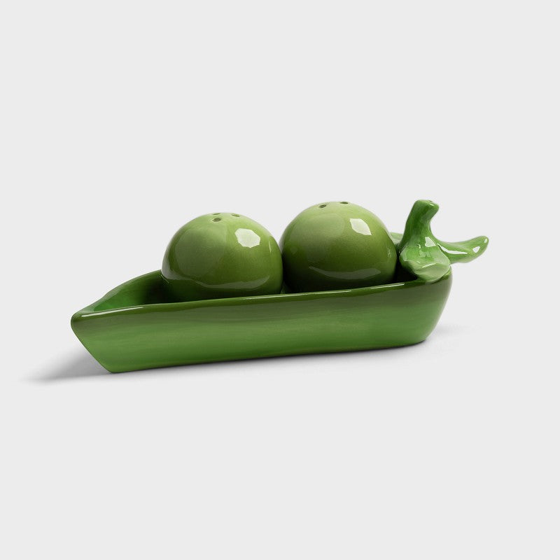 Home - &k Amsterdam Ειδή Κουζίνας Αλάτι & Πιπέρι Pea Πράσινο Δολομίτης 20 x 8 x 5.7 cm Home - &k Amsterdam