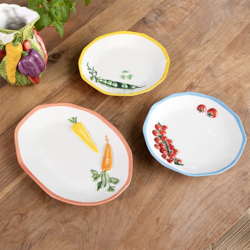 Home - &k Amsterdam Πιατέλα Πιατέλα Platter Pomodoro Κεραμική 3.5 x Ø 31 cm Home - &k Amsterdam