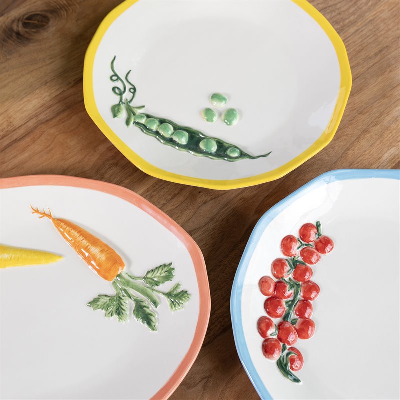 Home - &k Amsterdam Πιατέλα Πιατέλα Platter Pisello Κεραμική 3.5 x Ø 31 cm Home - &k Amsterdam