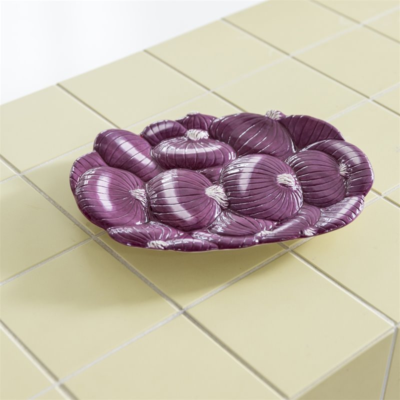 Home - &k Amsterdam Πιατέλα Πιατέλα Σερβιρίσματος Legume Onion Δολομίτης 23.5 x 18 x 2.5 cm Home - &k Amsterdam
