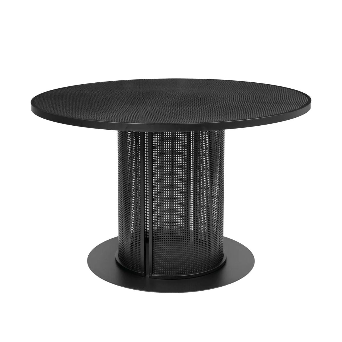 KRISTINA DAM studio table Τραπεζαρία Bauhaus Μαύρο Ø120x73cm KRISTINA DAM