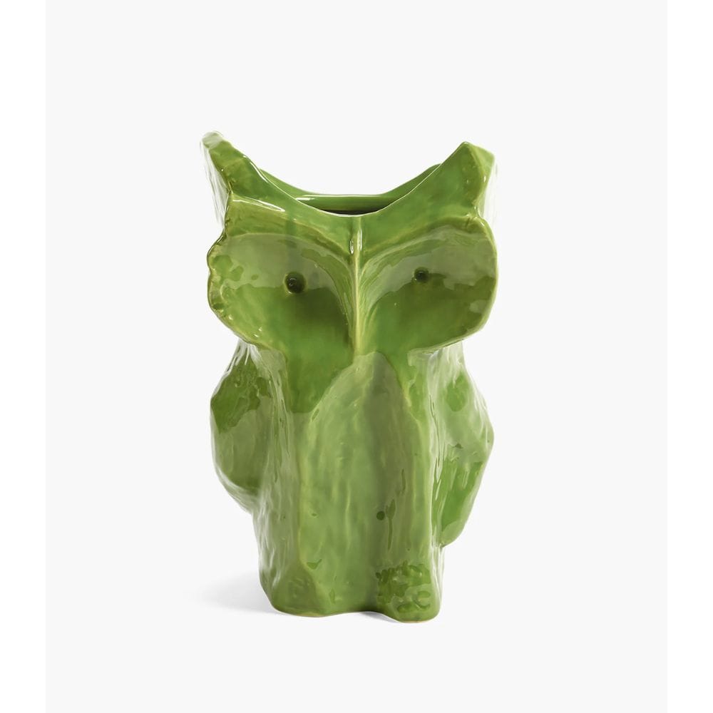 Βάζο Owl L Πράσινο Κεραμικό L 19.5 W 19.5 H 30 cm SERAX - MARNI