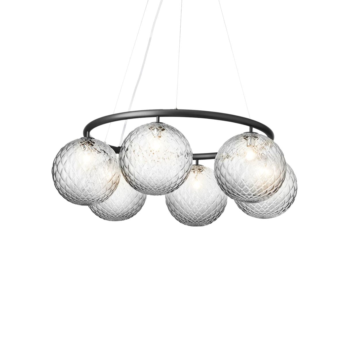 NUURA Φωτιστικό οροφής Φωτιστικό Οροφής MIIRA CLEAR γκρι ø800mm x 200mm 220-240V NUURA