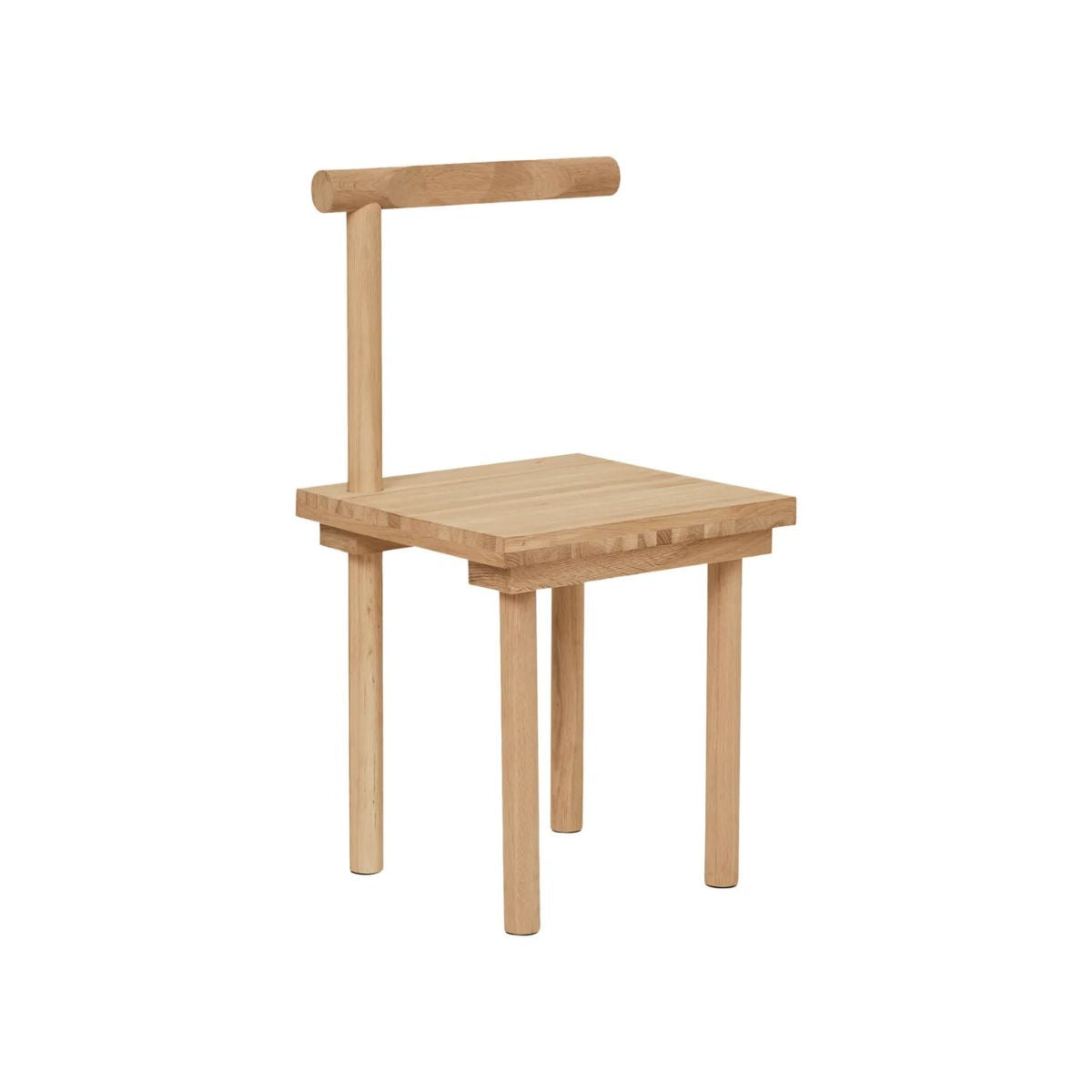 KRISTINA DAM studio Chair Καρέκλα Γλυπτικής Φυσικό Χρώμα 42x42x80cm KRISTINA DAM