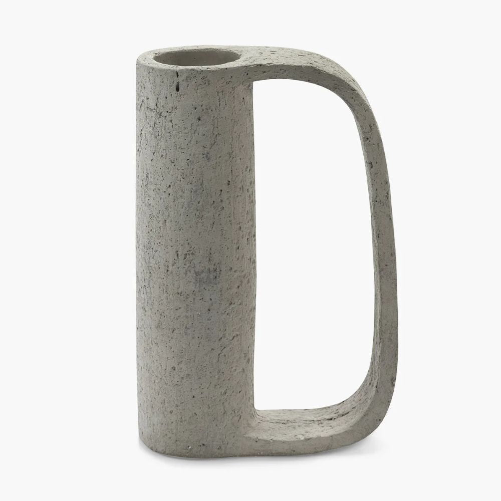 Βάζο 02 L Cement FCK Interior Γκρι L 17 W 9 H 31 CM SERAX