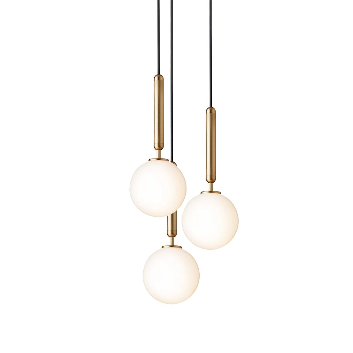 NUURA Φωτιστικό οροφής Φωτιστικό Οροφής MIIRA 3, OPAL μπρονζε ø330mm x max. 2500 mm 220-240V NUURA