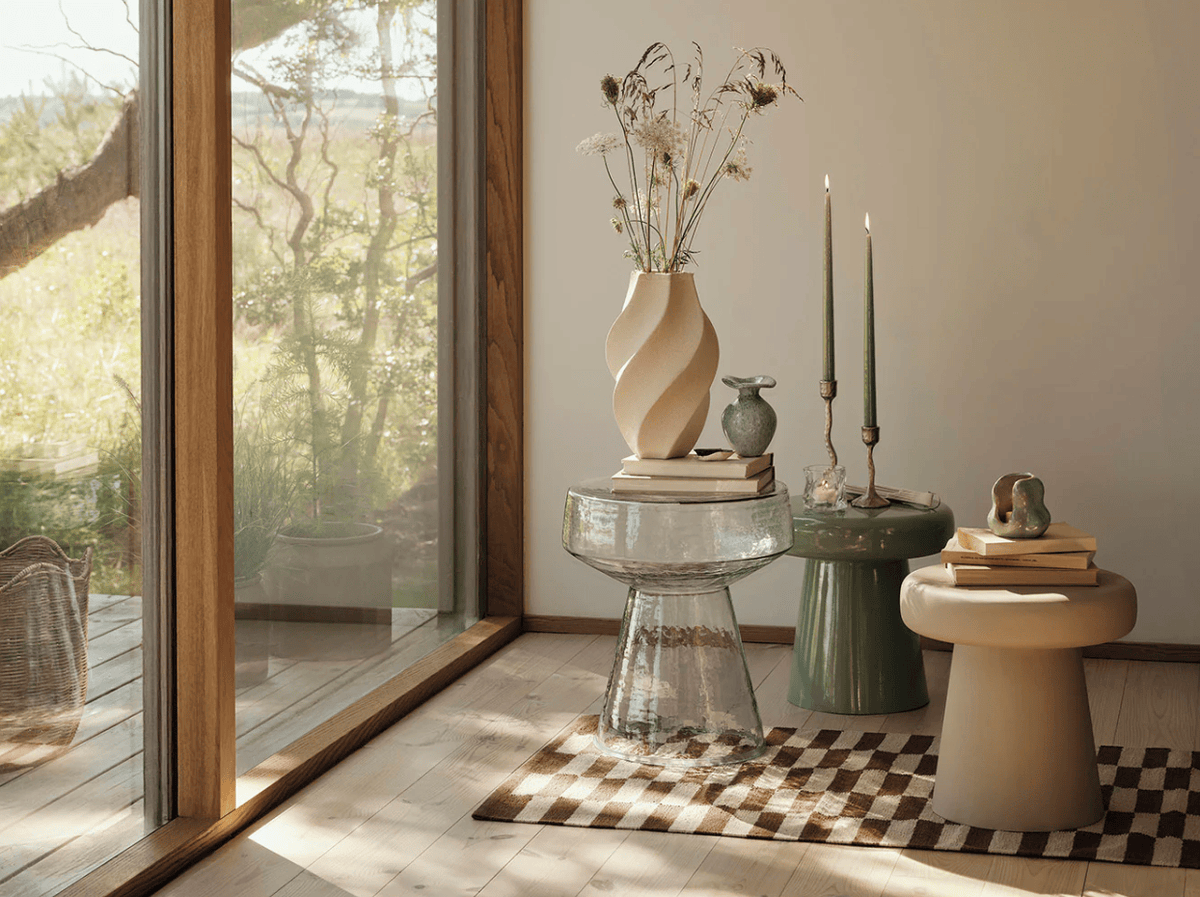 Χαλί Jane 100% Βαμβάκι Μόκα / Μπεζ W70 x L200 cm Broste Copenhagen